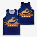 HBCU Running Tank Top Morgan State Bears Running Singlet for Men and Women