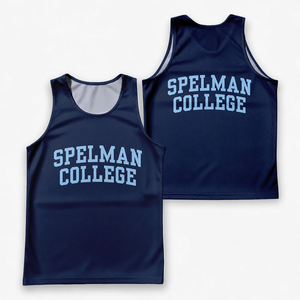 HBCU Running Tank Top Spelman College Running Singlet for Men and Women