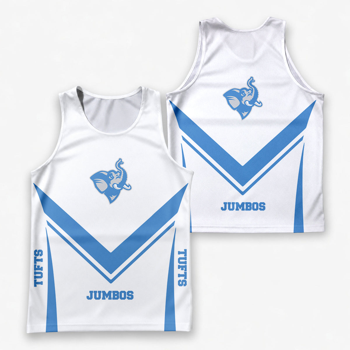 Tufts  Jumbos Tech Running Tank Top