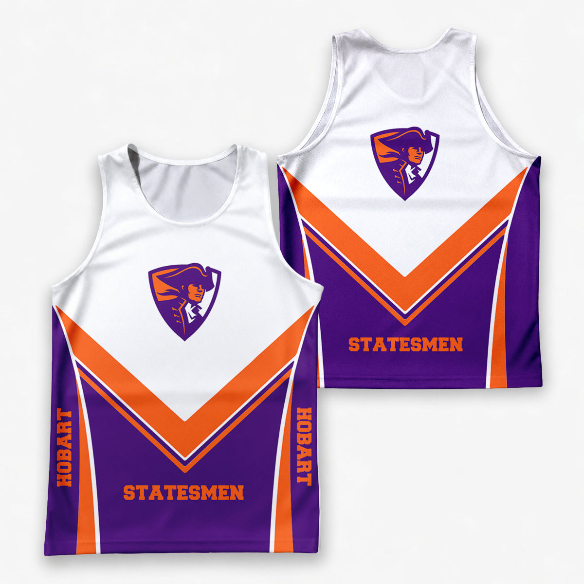 Hobart  Statesmen Tech Running Tank Top