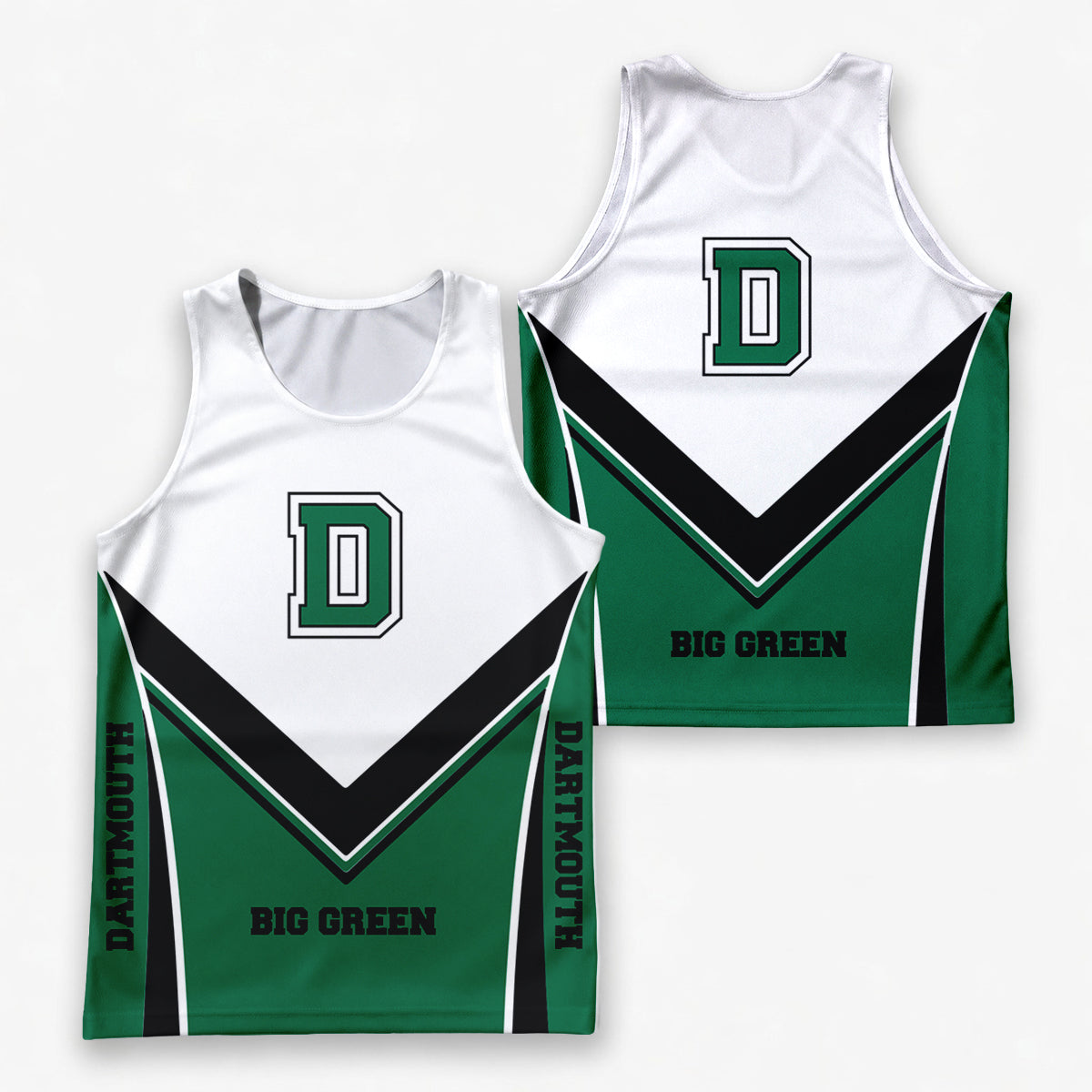 Dartmouth  Big Green Tech Running Tank Top