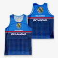 Patriotic Tech Running Tank Top - Oklahoma State Pride Running Singlet
