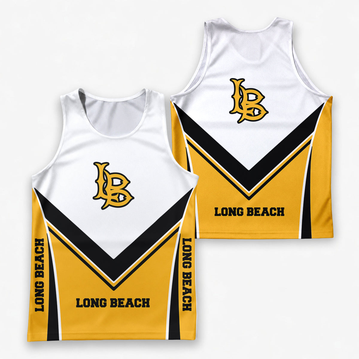 Long Beach  Long Beach Tech Running Tank Top