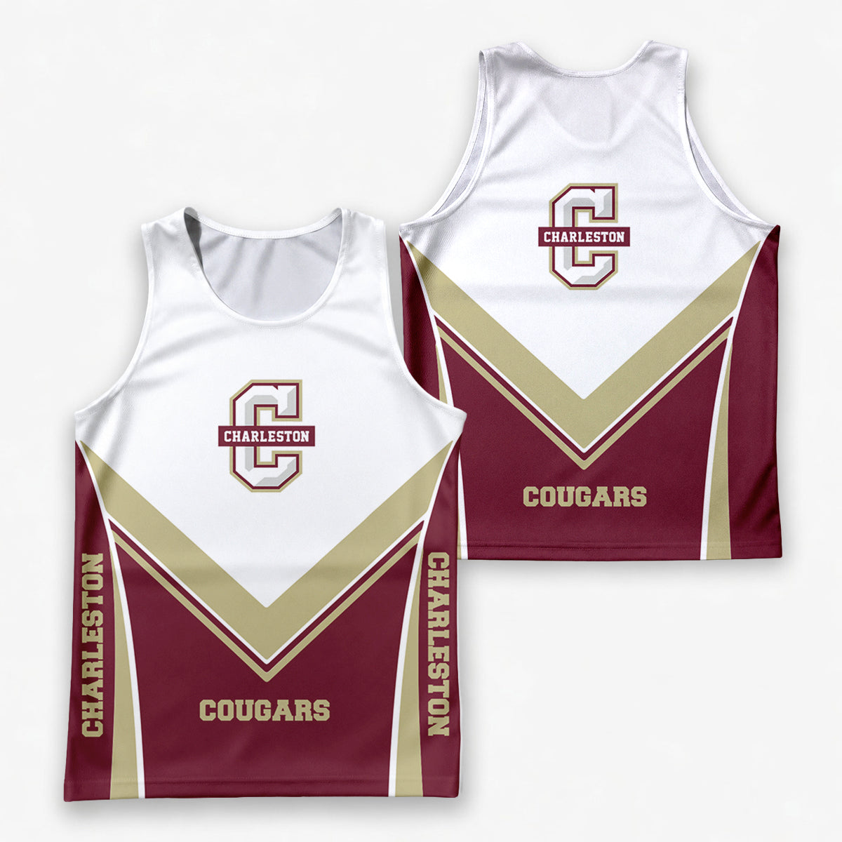 Charleston  Cougars Tech Running Tank Top