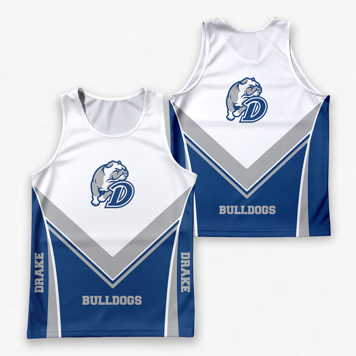 Drake  Bulldogs Tech Running Tank Top