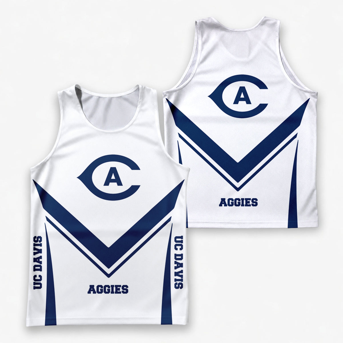 UC Davis  Aggies Tech Running Tank Top