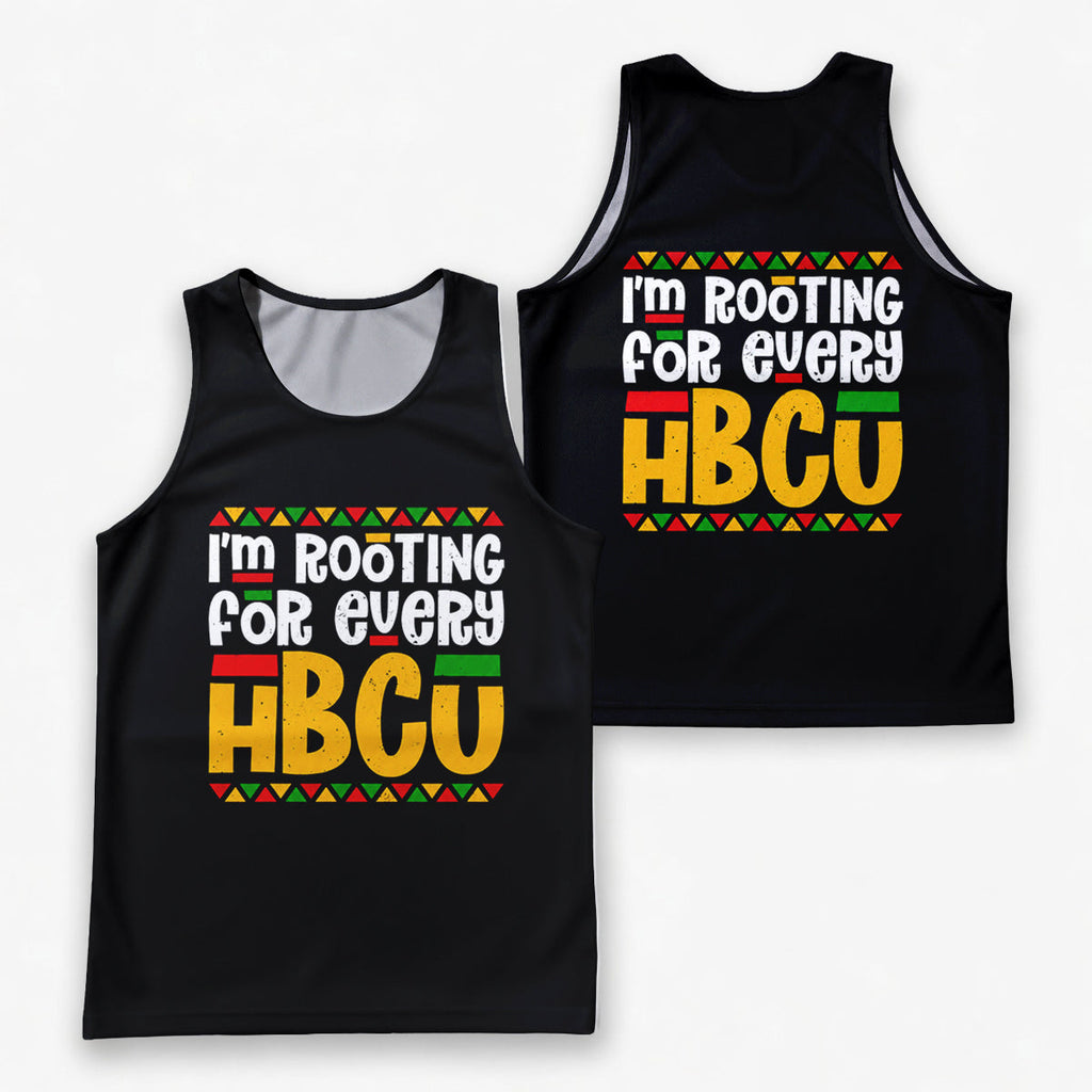 HBCU Running Tank Top I’m Rooting for Every HBCU Running Singlet for Men and Women