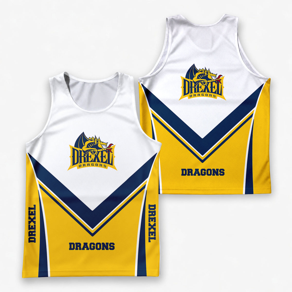 Drexel  Dragons Tech Running Tank Top