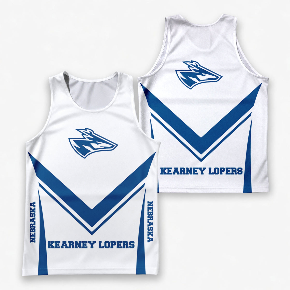 Nebraska  Kearney Lopers Tech Running Tank Top
