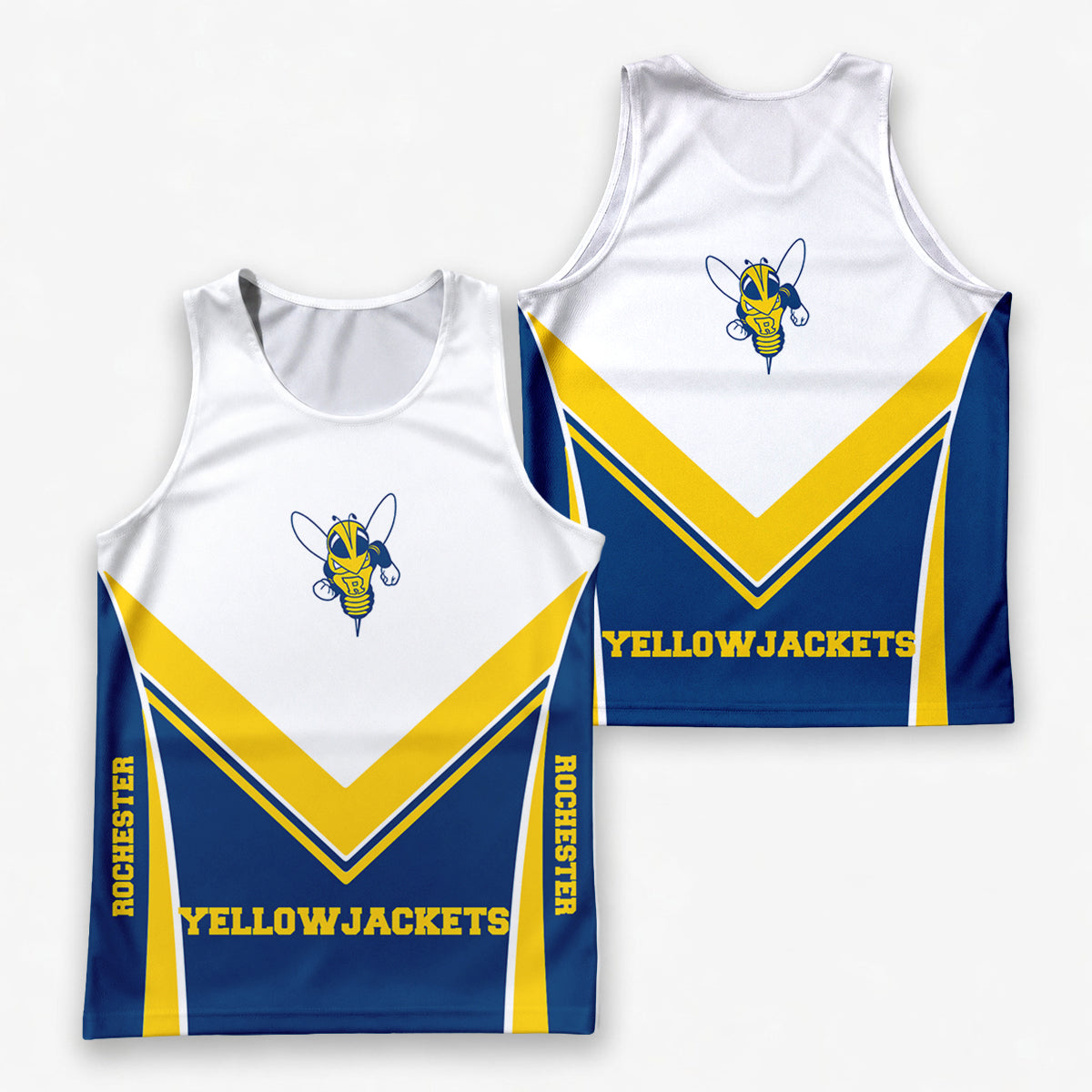 Rochester  Yellowjackets Tech Running Tank Top