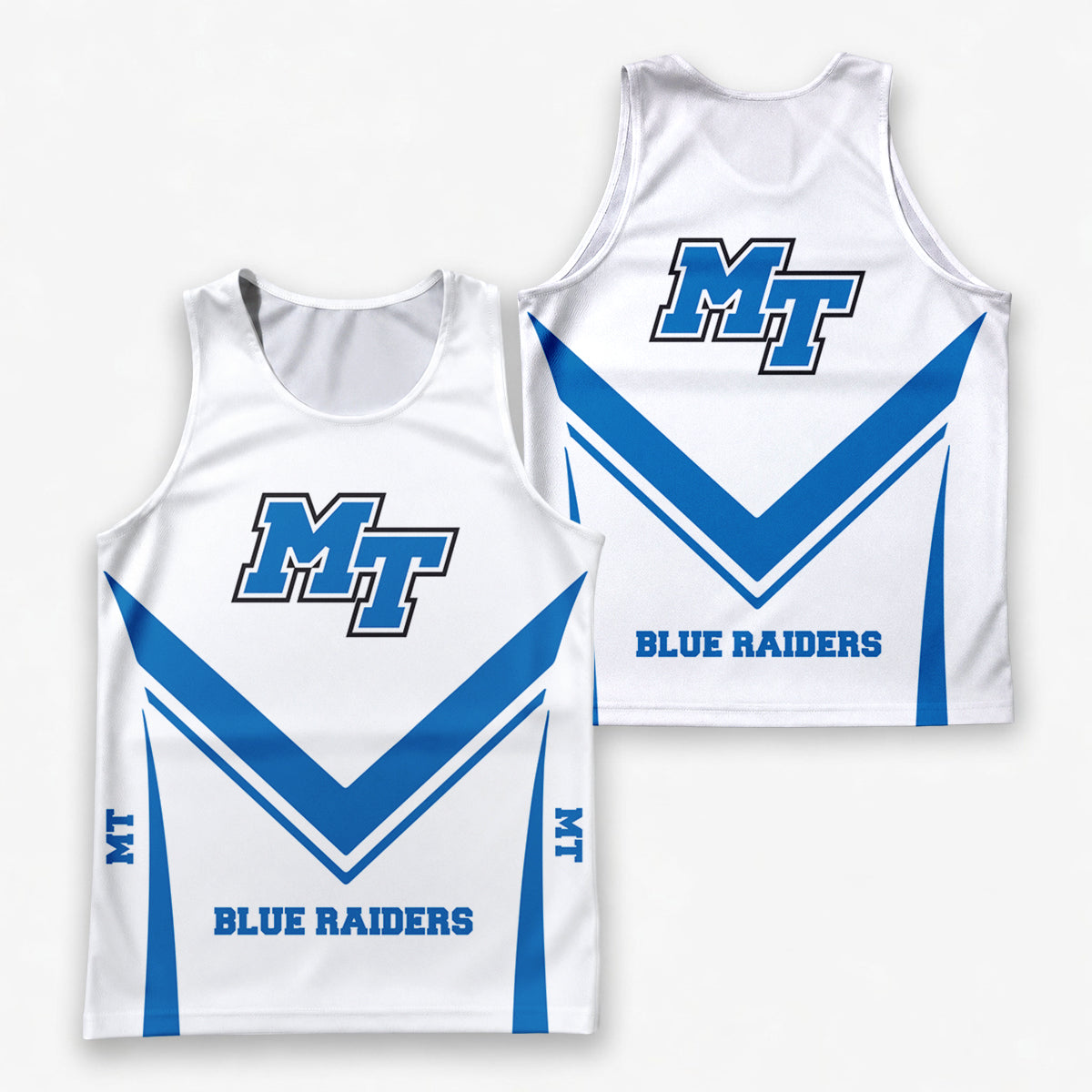 MT  Blue Raiders Tech Running Tank Top