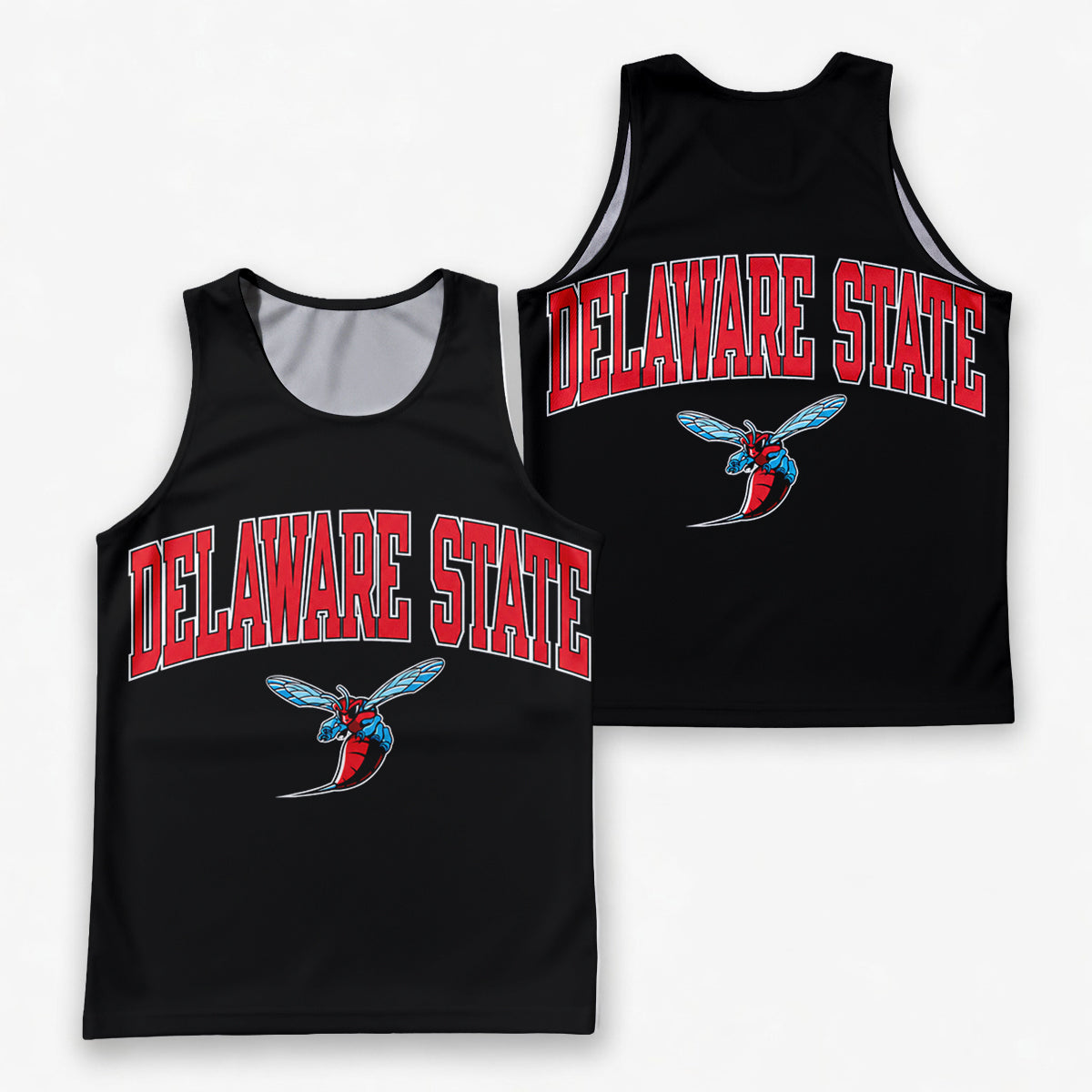 HBCU Running Tank Top Delaware State University Running Singlet for Men and Women