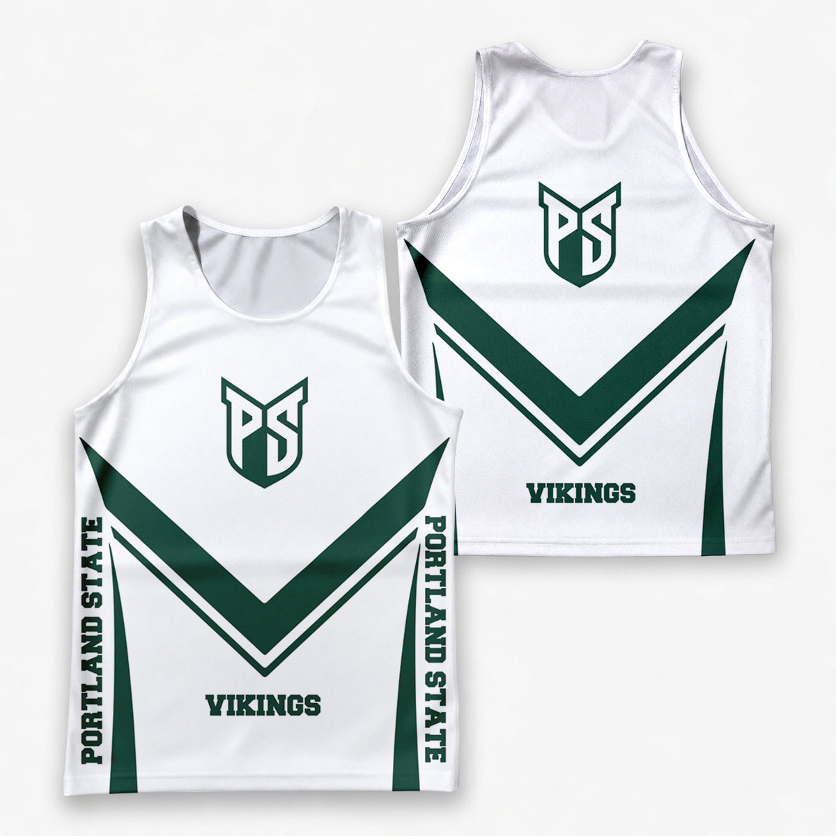 Portland State  Vikings Tech Running Tank Top