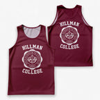 HBCU Running Tank Top Hillman College Running Singlet for Men and Women