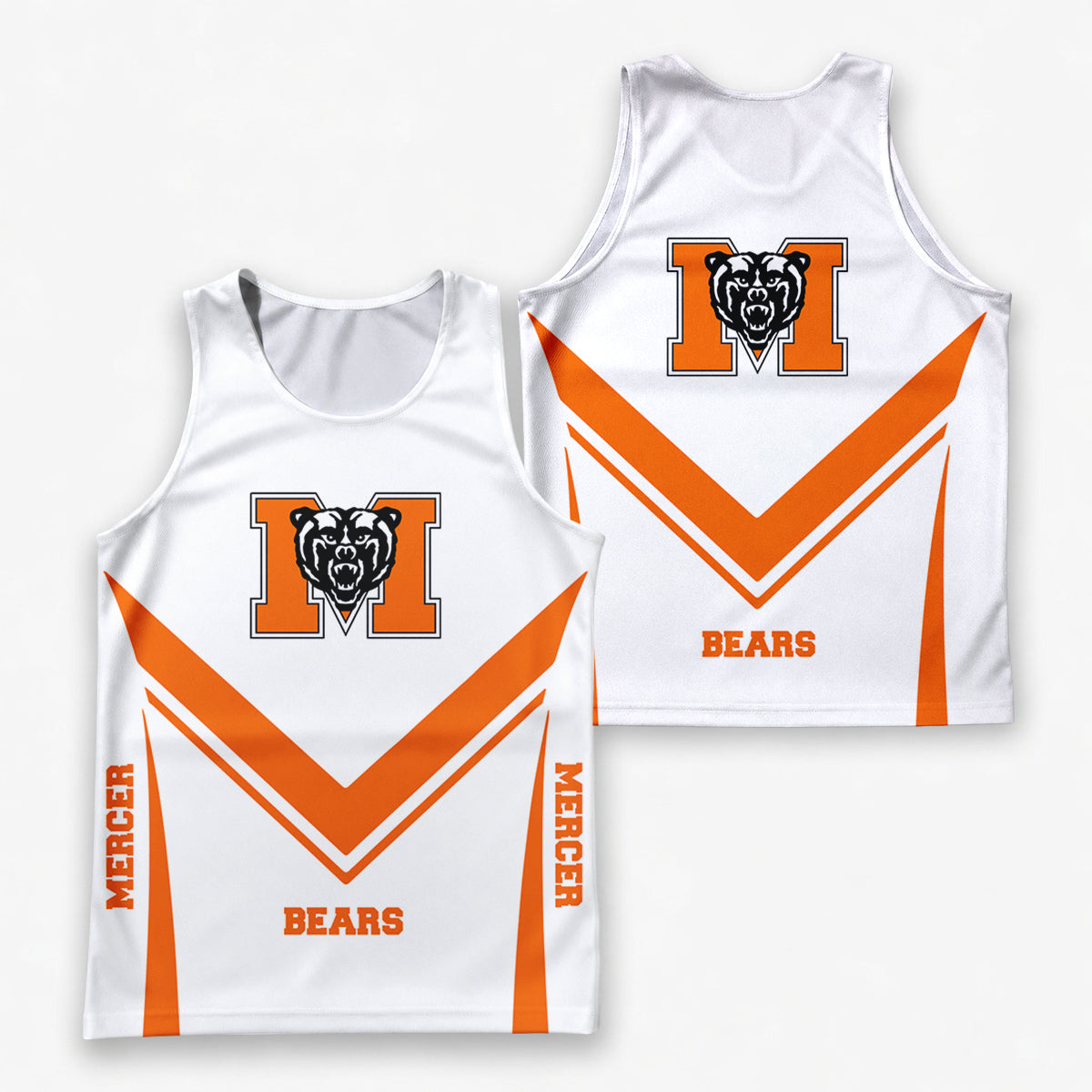 Mercer  Bears Tech Running Tank Top
