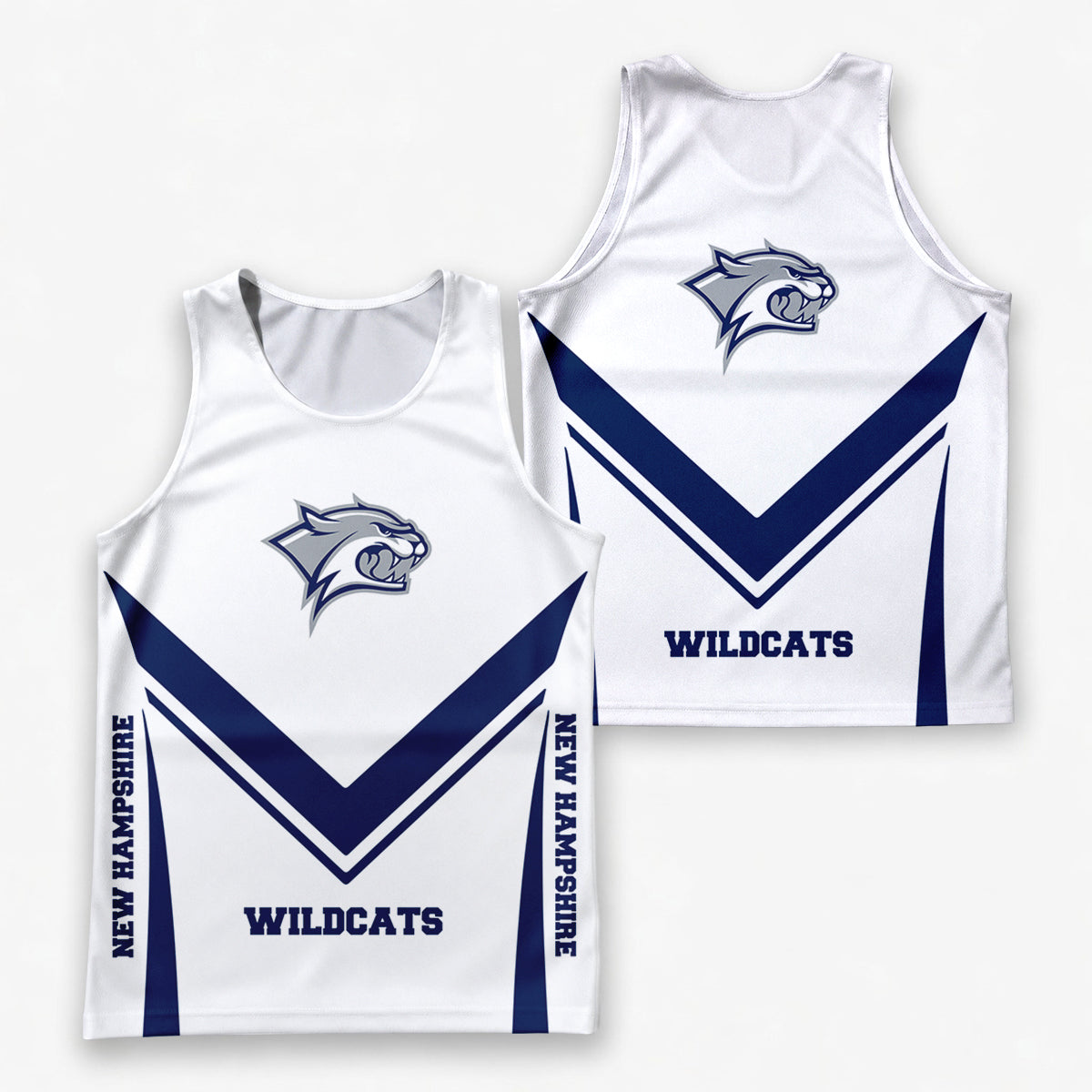 New Hampshire  Wildcats Tech Running Tank Top