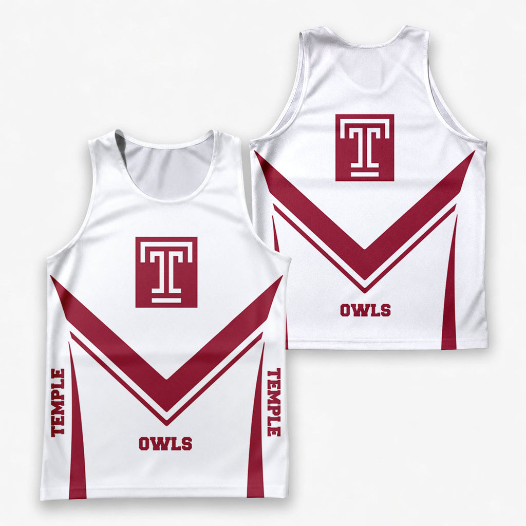 Temple  Owls Tech Running Tank Top