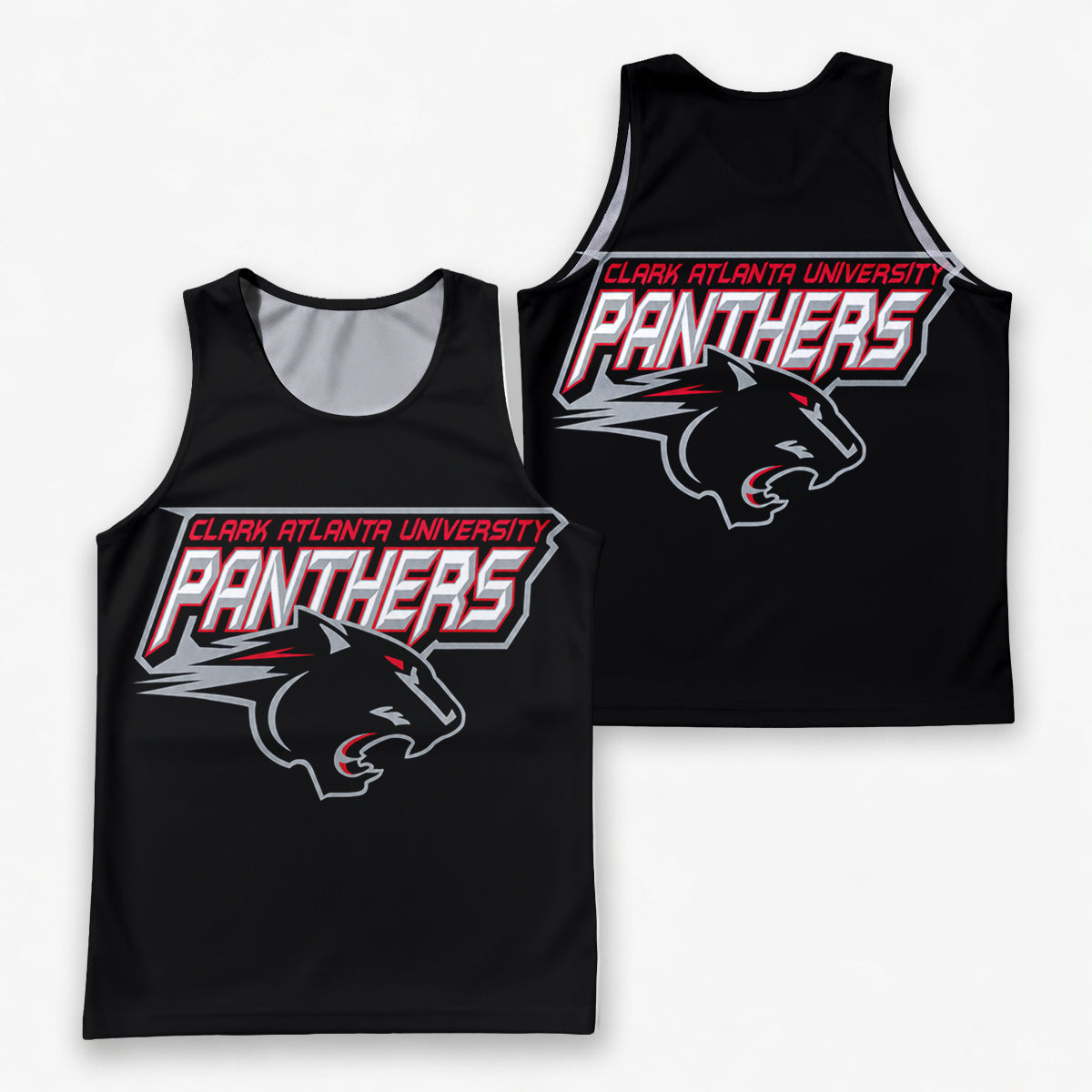 HBCU Running Tank Top Clark Atlanta University Panthers Running Singlet for Men and Women