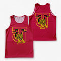HBCU Running Tank Top Tuskegee Golden Tigers Running Singlet for Men and Women