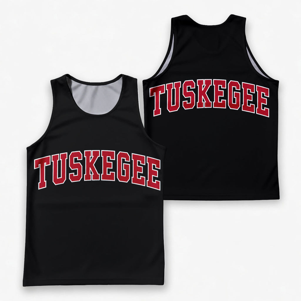 HBCU Running Tank Top Tuskegee University Running Singlet for Men and Women