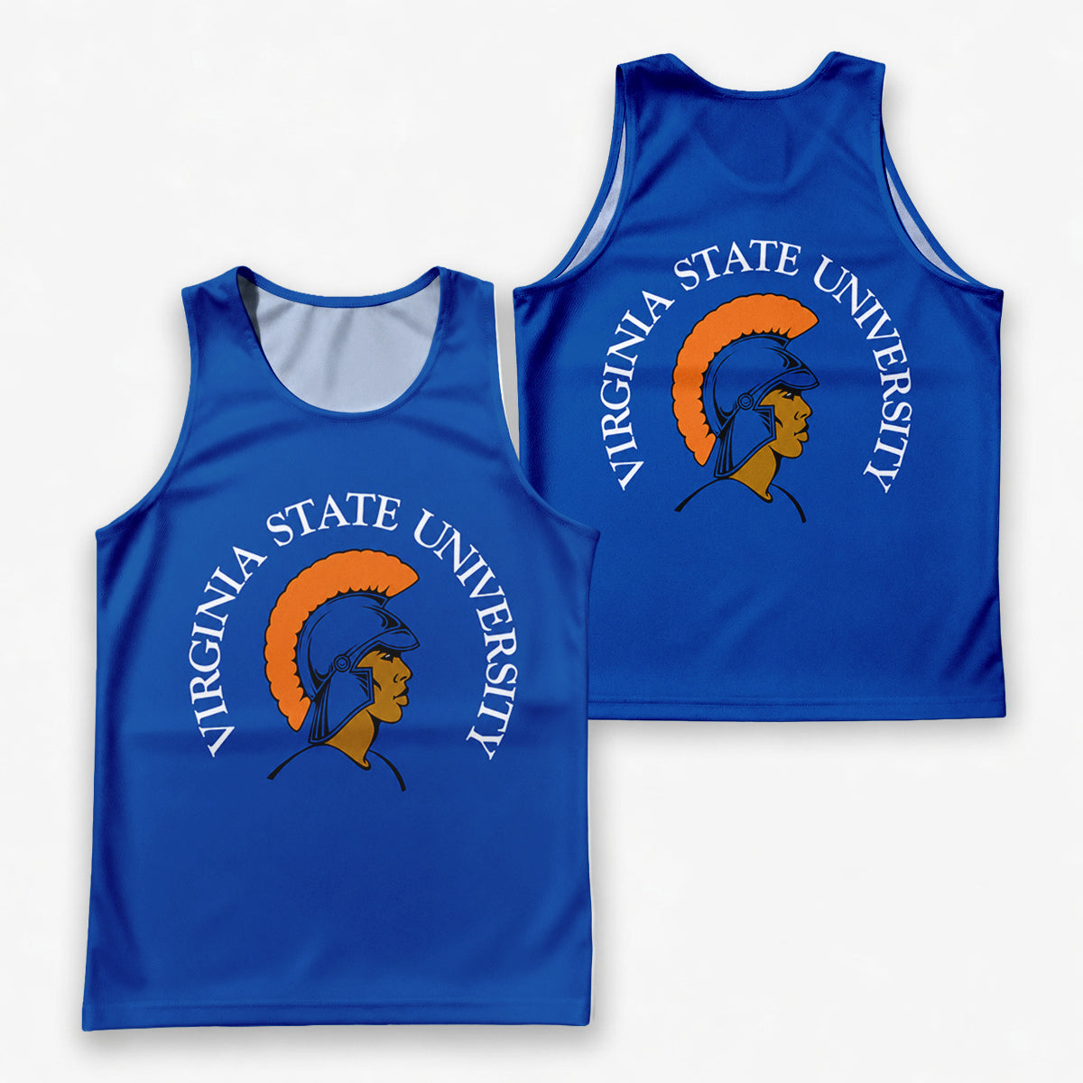HBCU Running Tank Top Virginia State University Running Singlet for Men and Women