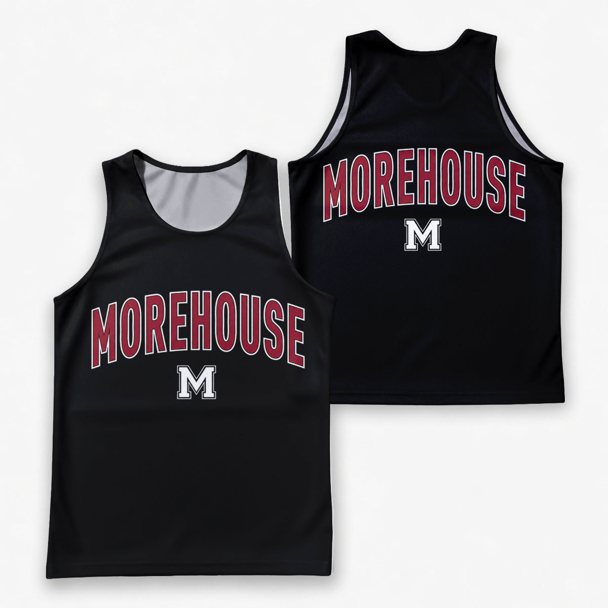 HBCU Running Tank Top Morehouse College Running Singlet for Men and Women