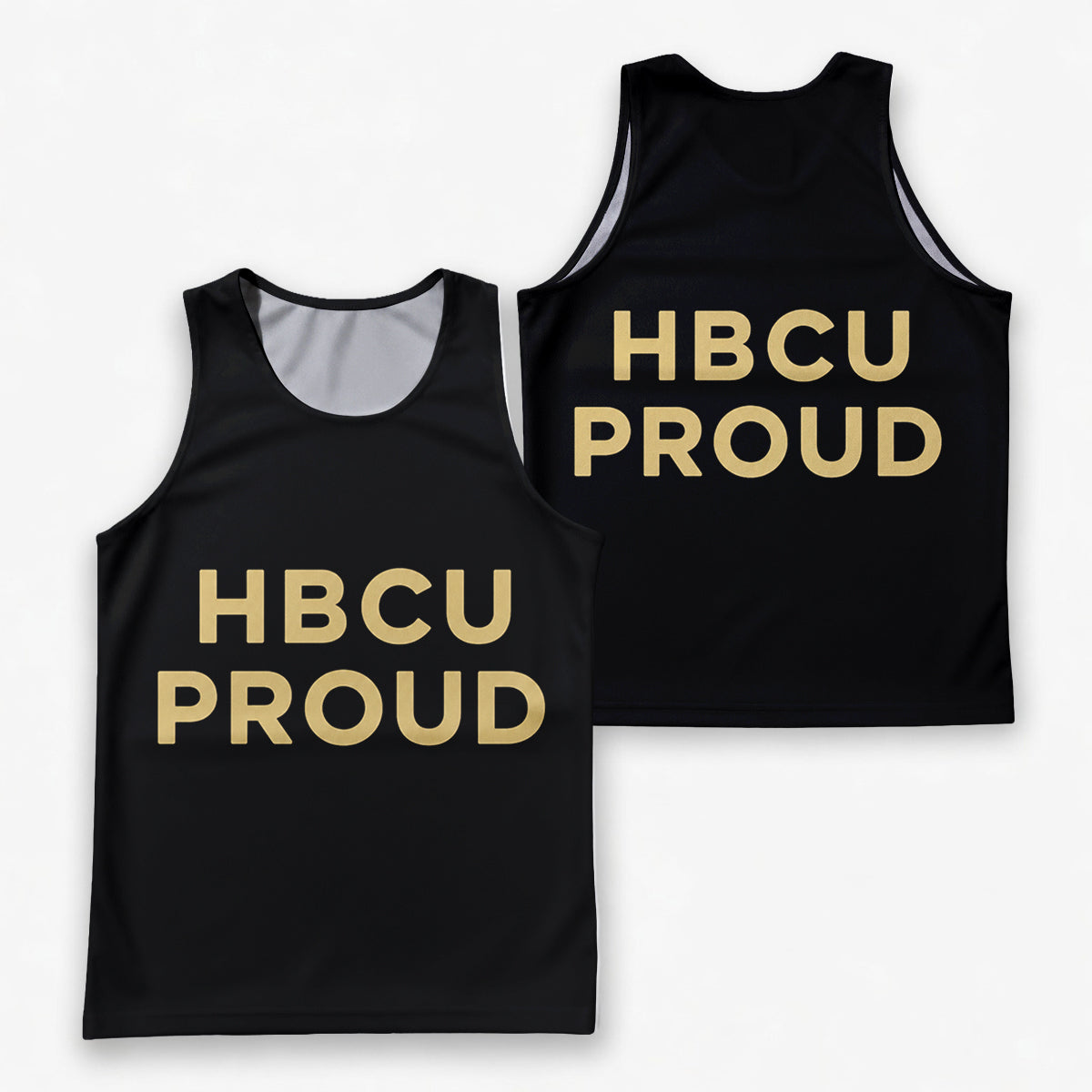 HBCU Running Tank Top HBCU Proud Running Singlet for Men and Women