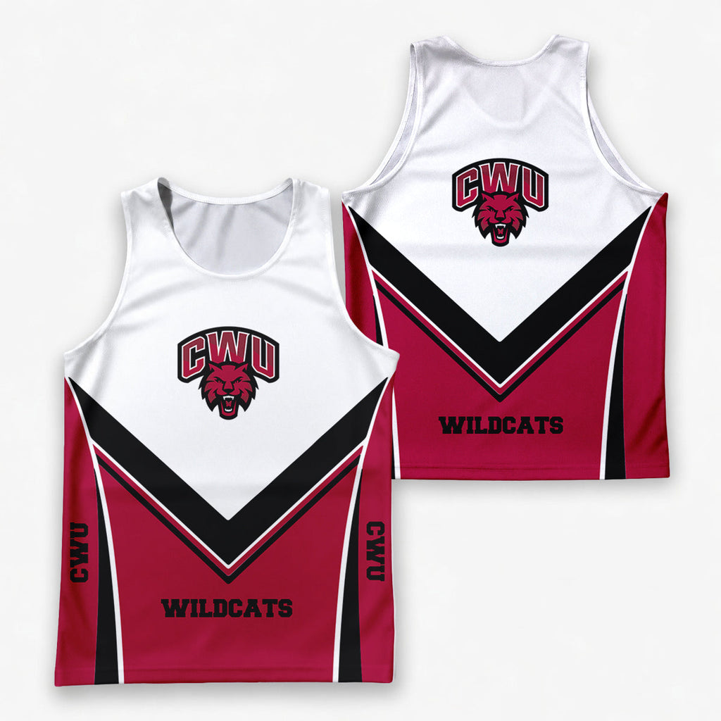 CWU  Wildcats Tech Running Tank Top