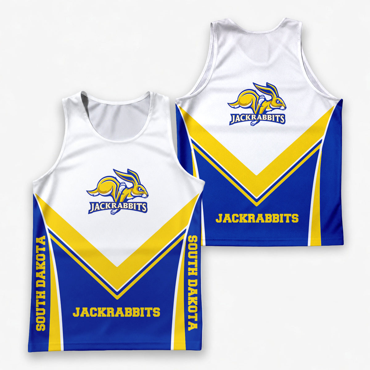 South Dakota  Jackrabbits Tech Running Tank Top