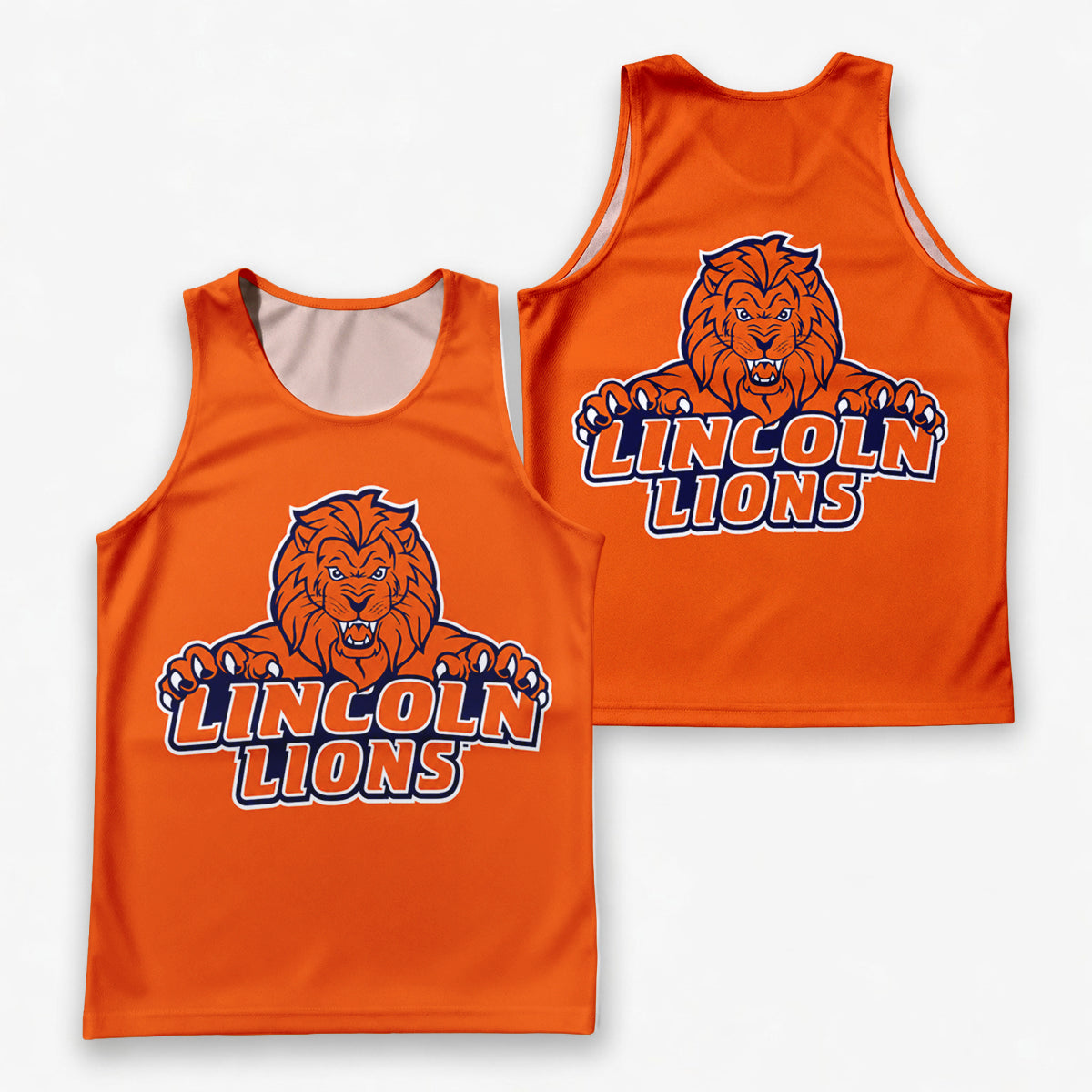 HBCU Running Tank Top Lincoln University Lions Running Singlet for Men and Women