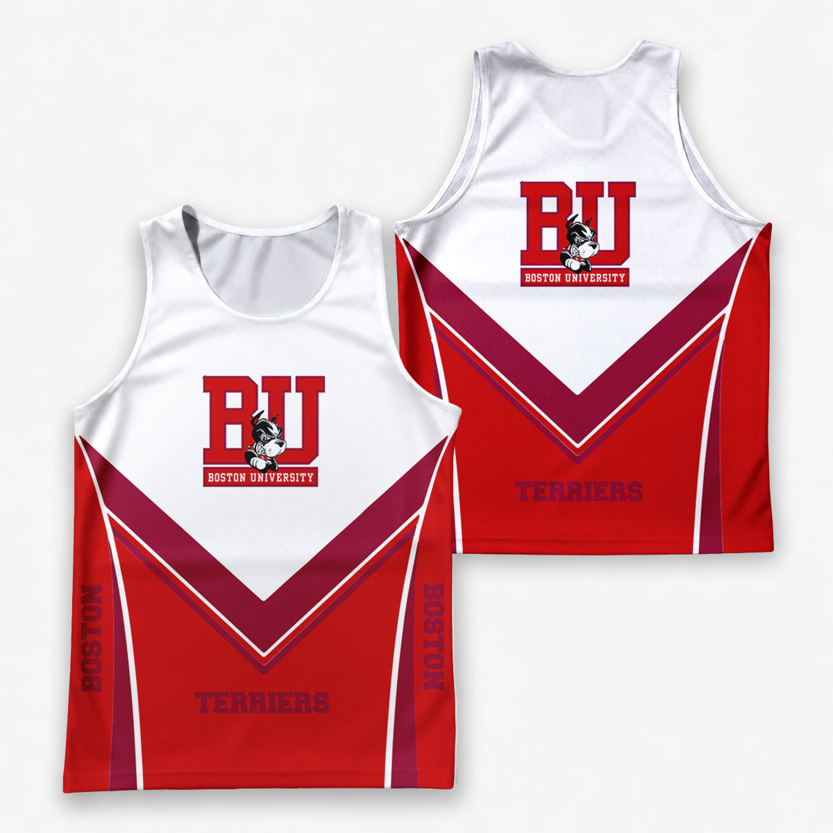 Boston  Terriers Tech Running Tank Top