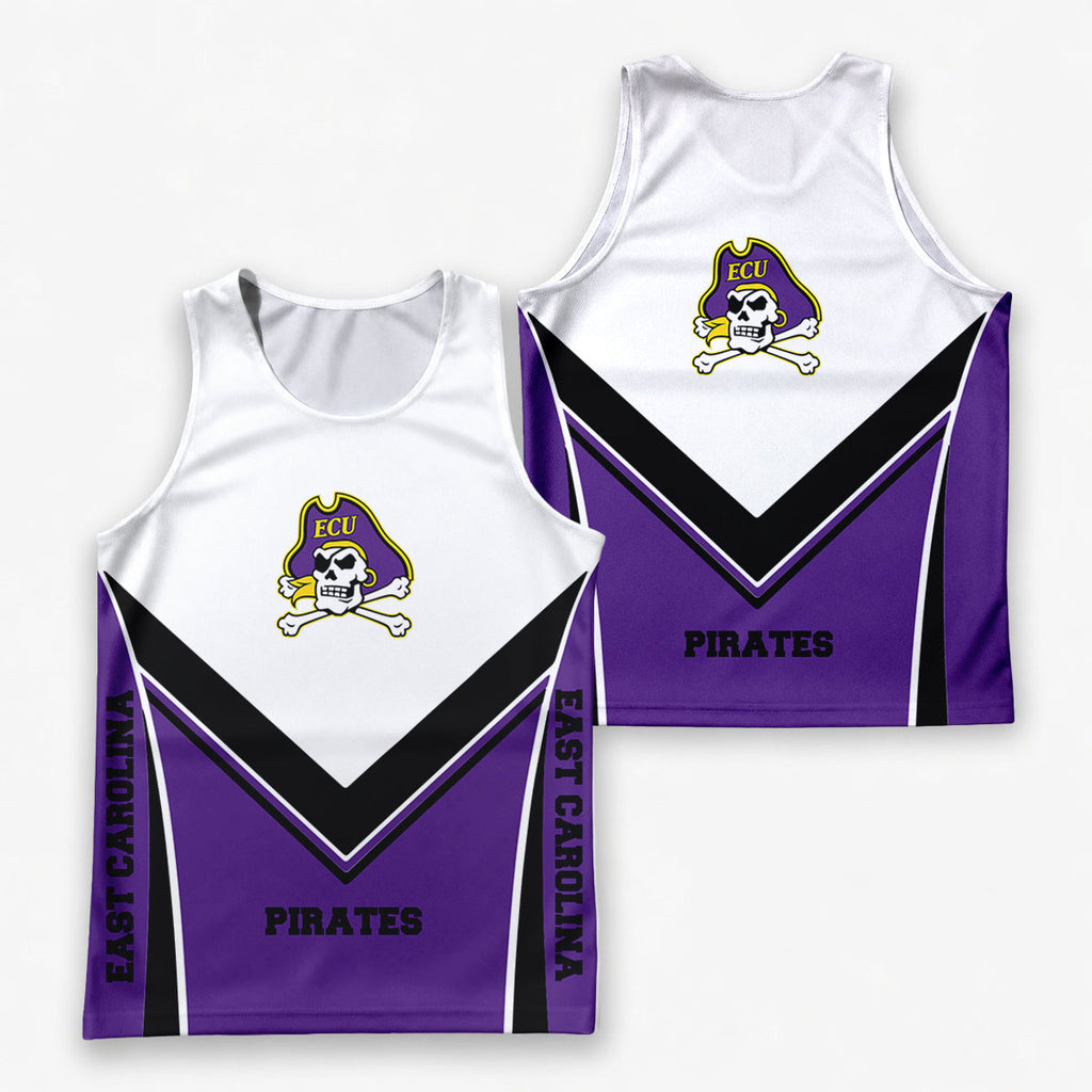 East Carolina  Pirates Tech Running Tank Top