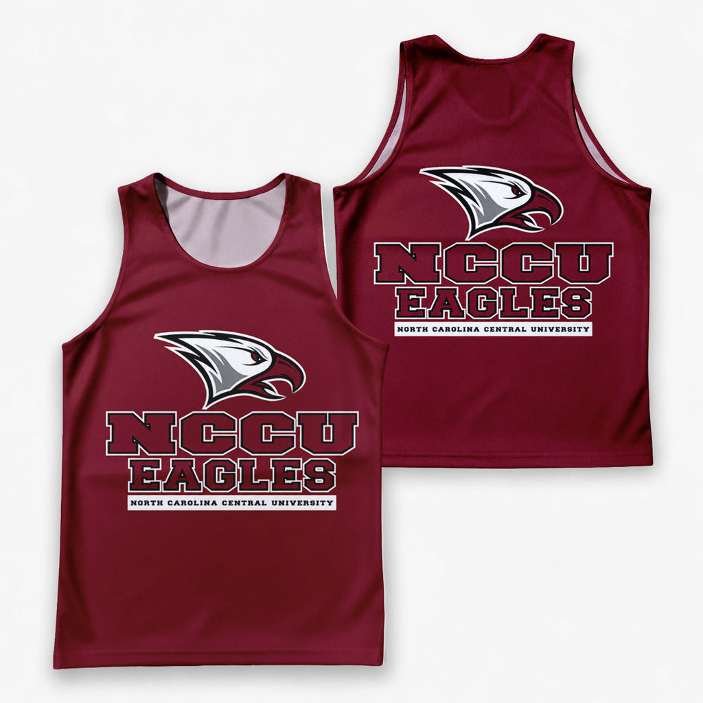 HBCU Running Tank Top North Carolina Central University Eagles Running Singlet for Men and Women