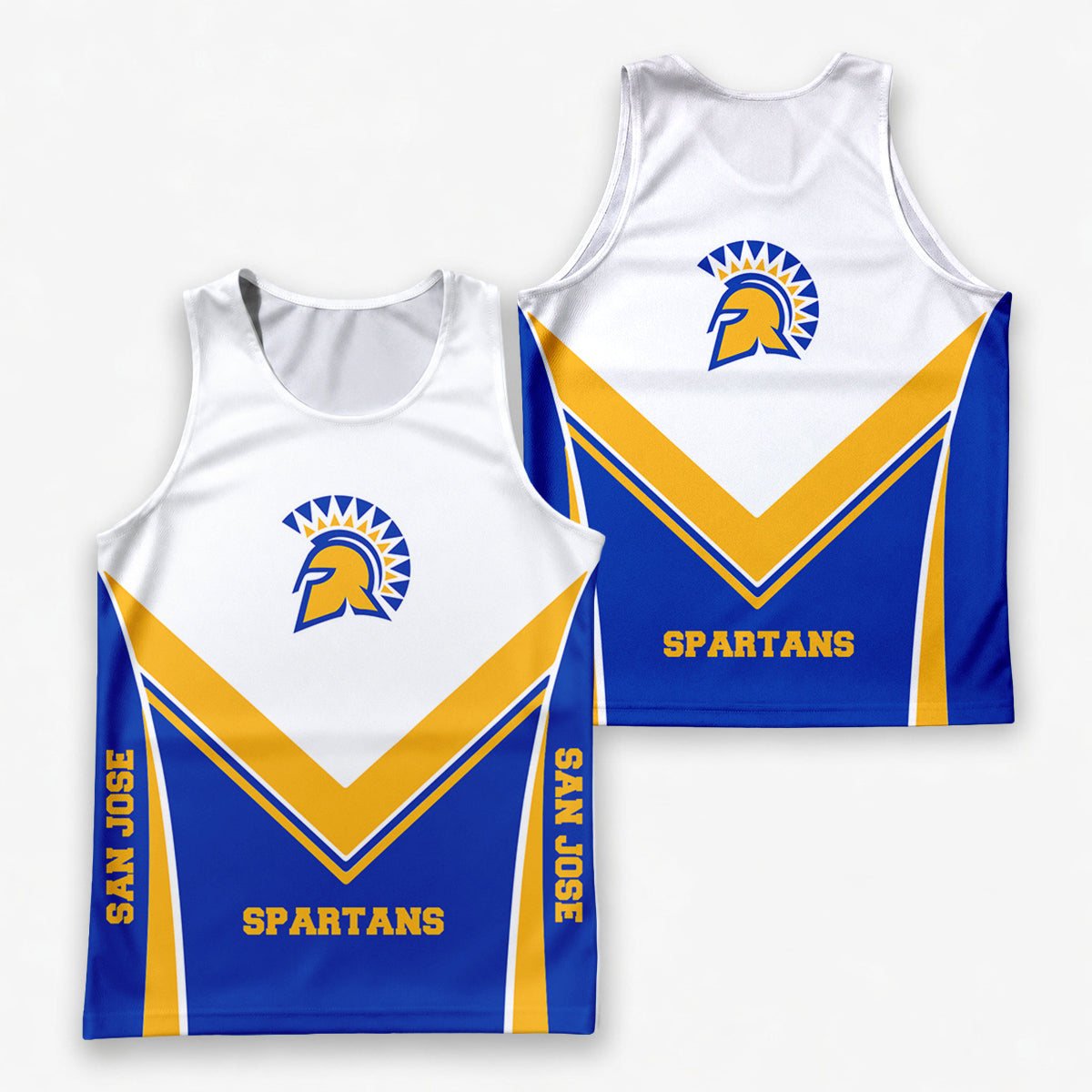 San Jose  Spartans Tech Running Tank Top