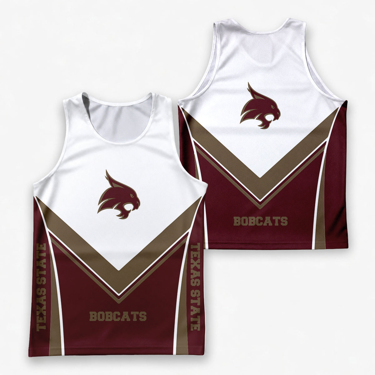 Texas State  Bobcats Tech Running Tank Top