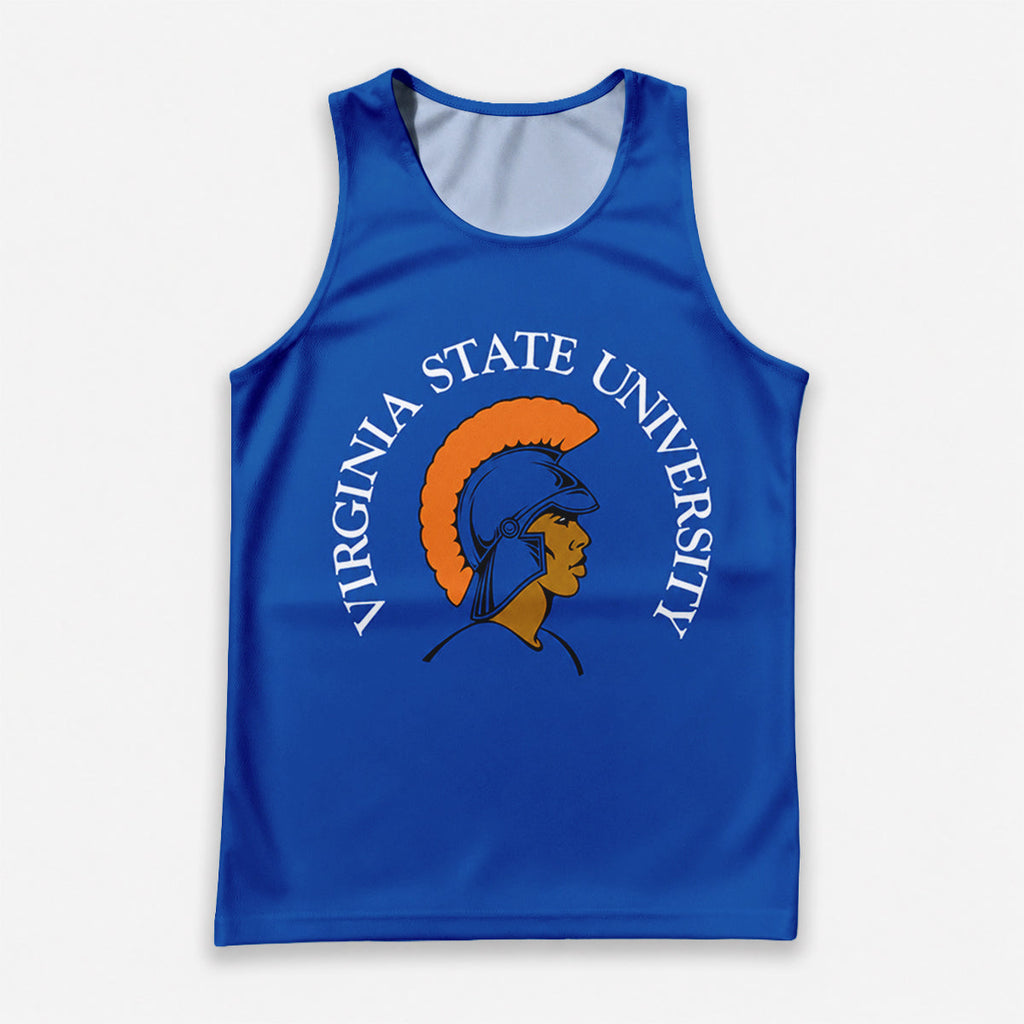 HBCU Running Tank Top Virginia State University Running Singlet for Men and Women