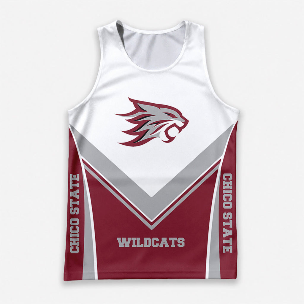 Chico State  Wildcats Tech Running Tank Top