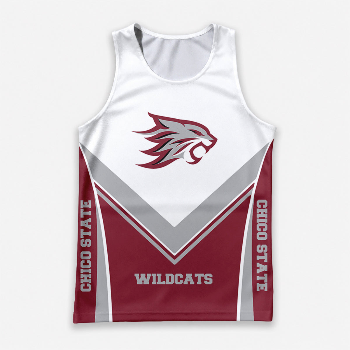 Chico State  Wildcats Tech Running Tank Top
