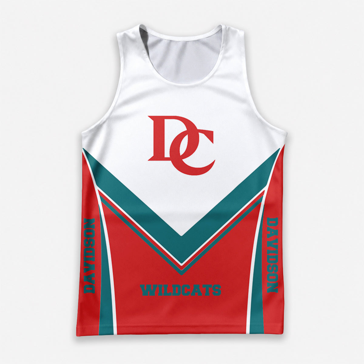 Davidson  Wildcats Tech Running Tank Top