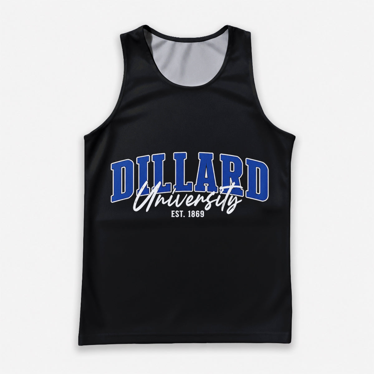 HBCU Running Tank Top Dillard University Running Singlet for Men and Women