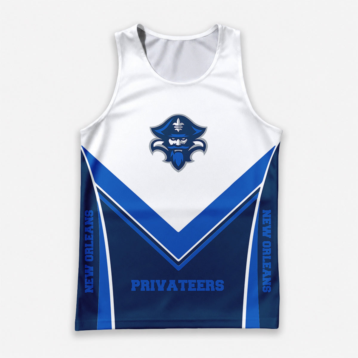 New Orleans  Privateers Tech Running Tank Top