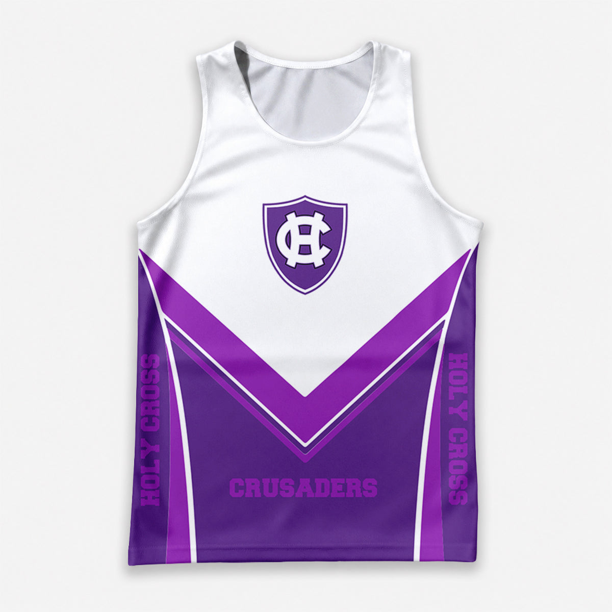 Holy Cross  Crusaders Tech Running Tank Top