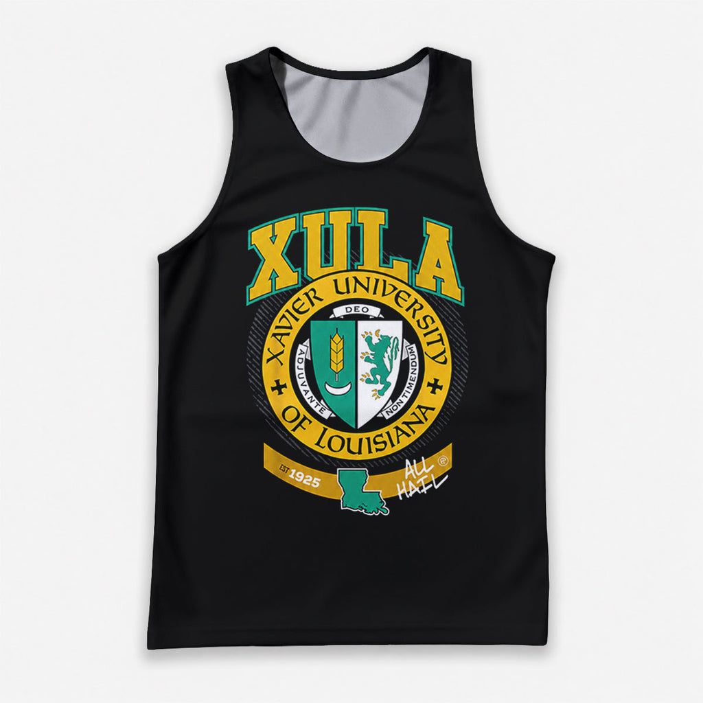 HBCU Running Tank Top Xavier University of Louisiana XULA Running Singlet for Men and Women