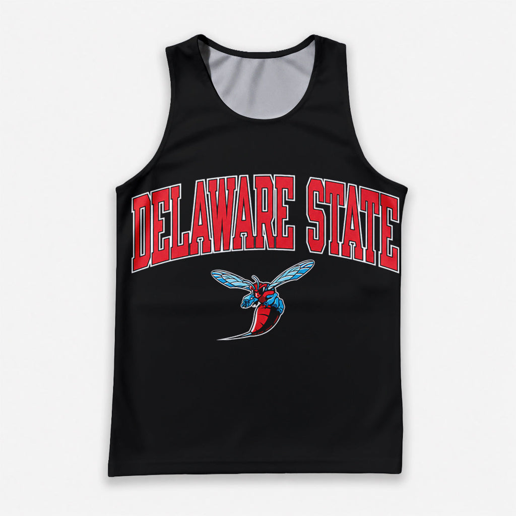 HBCU Running Tank Top Delaware State University Running Singlet for Men and Women
