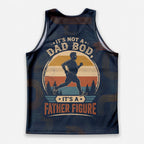 Funny Dad Running Tank Top It's Not A Dad Bod Tech Singlet