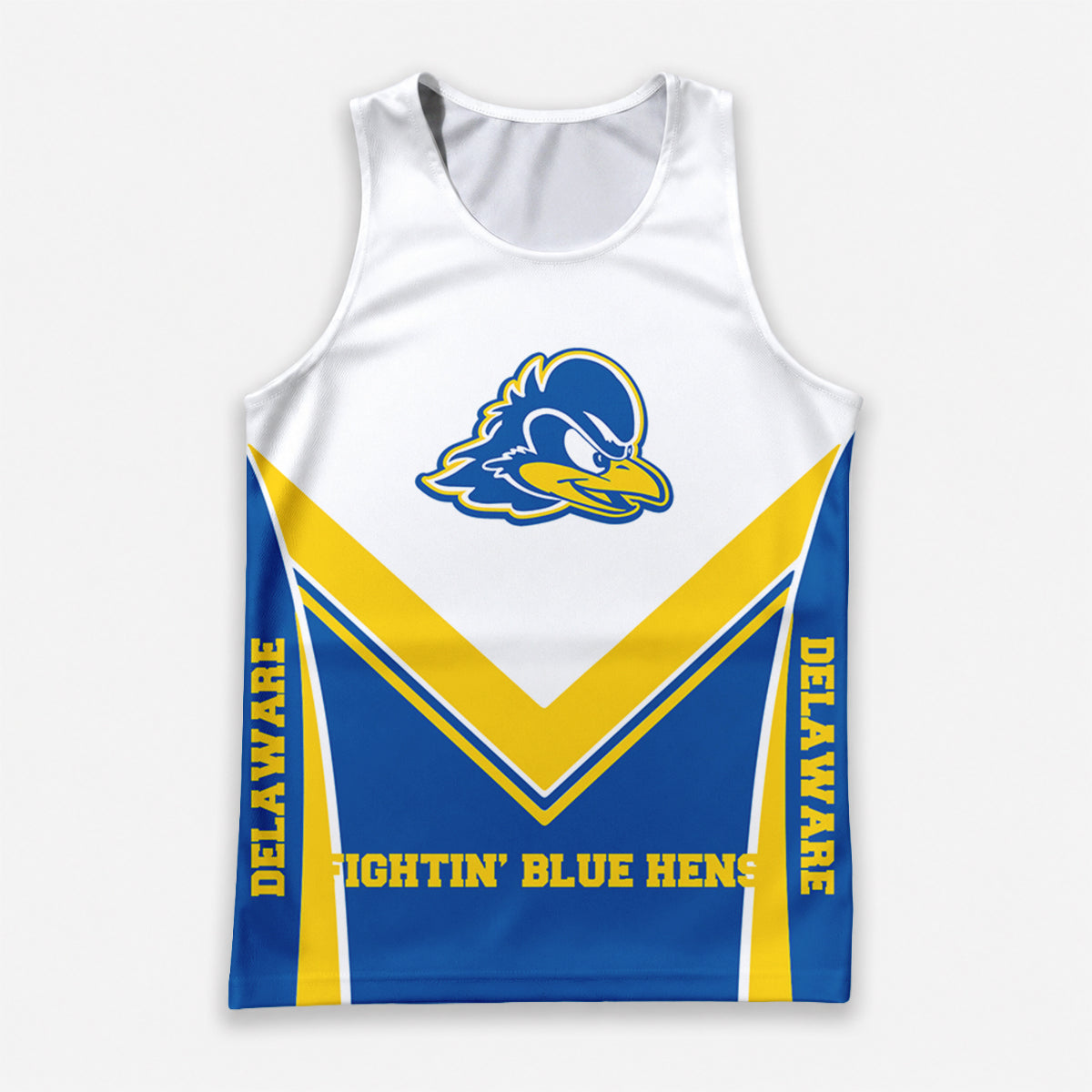 Delaware  Fightin' Blue Hens Tech Running Tank Top