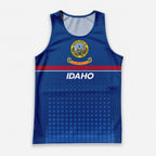 Patriotic Tech Running Tank Top - Idaho State Pride Running Singlet