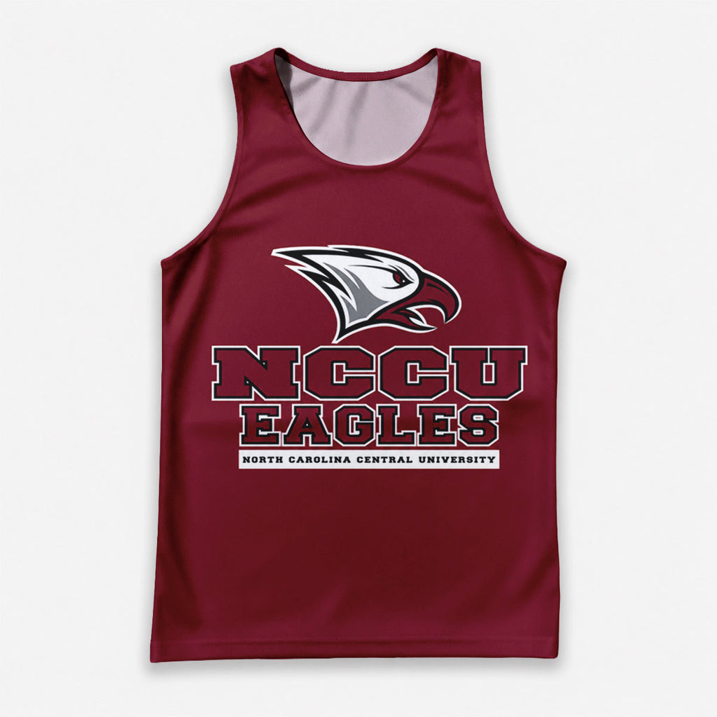 HBCU Running Tank Top North Carolina Central University Eagles Running Singlet for Men and Women