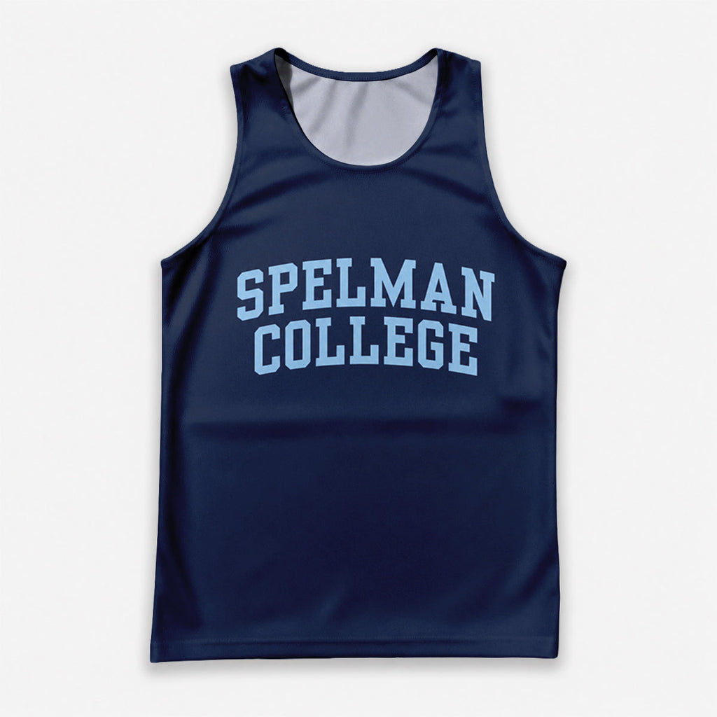 HBCU Running Tank Top Spelman College Running Singlet for Men and Women