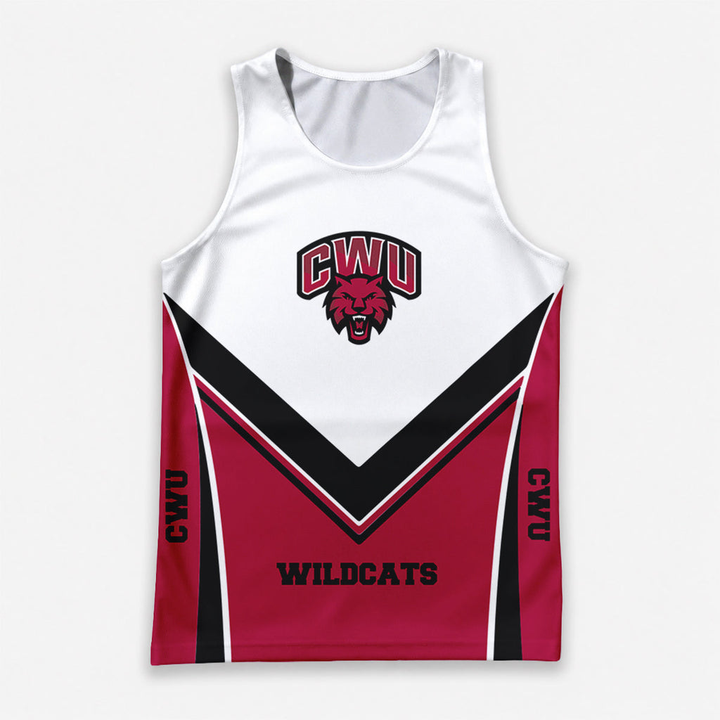 CWU  Wildcats Tech Running Tank Top